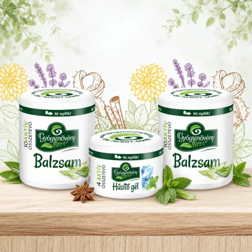 Ízületi gyulladáscsökkentő krém csomag (2 db Balzsam + 1 db Jégzselé)