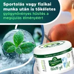 Hűsítő gél (jégzselé) – természetes gyógynövényes ápolás ízületek és izmok hűsítésére