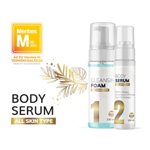 Gyógynövénykert® Body Serum All skin type bőrápoló krém csomag