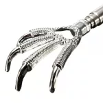 Állítható hosszúságú hátvakaró csúszásmentes markolattal