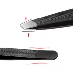 Szemöldökformázó csipesz közelről, precíz hegyes véggel