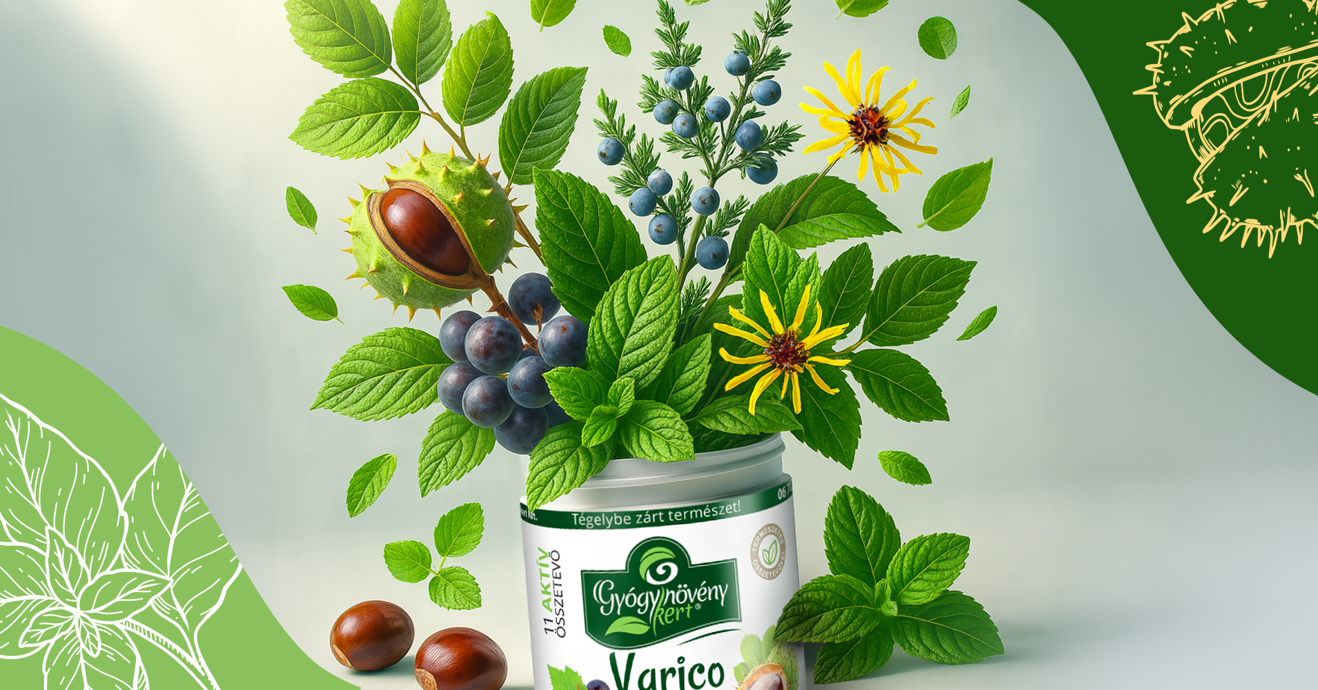 Gyógynövénykert® Varico Med visszér krém