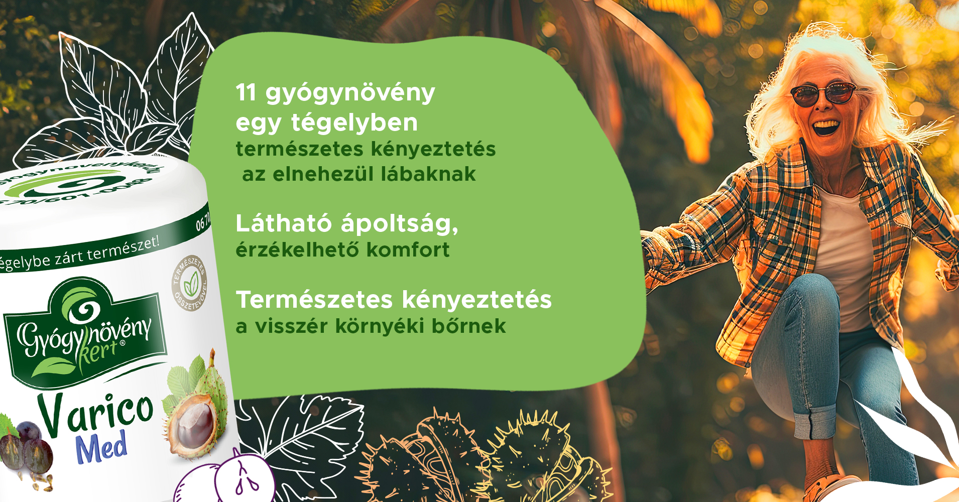 Gyógynövénykert® Varico Med visszér krém